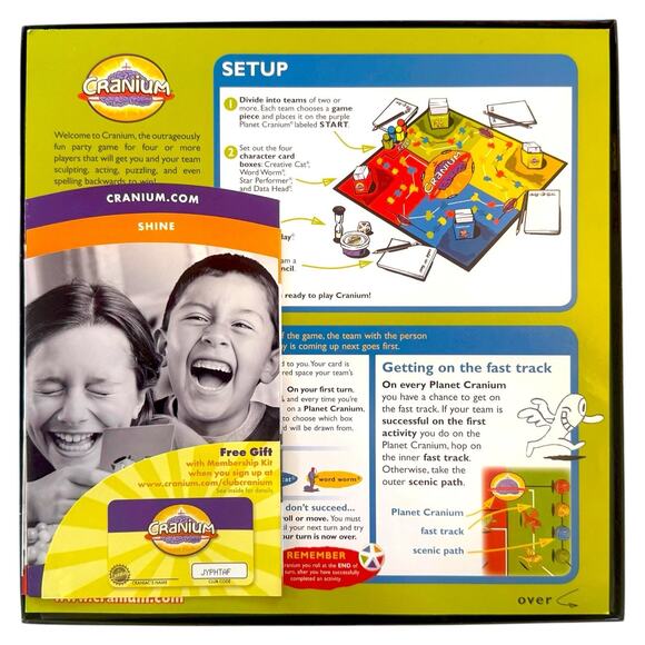 Cranium Party Board Game Complete – Trivia Acting Drawing – Excellent - Picture 12 of 14